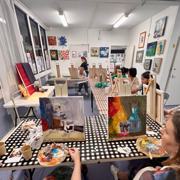 Painting class by Lana Pro Creative Room