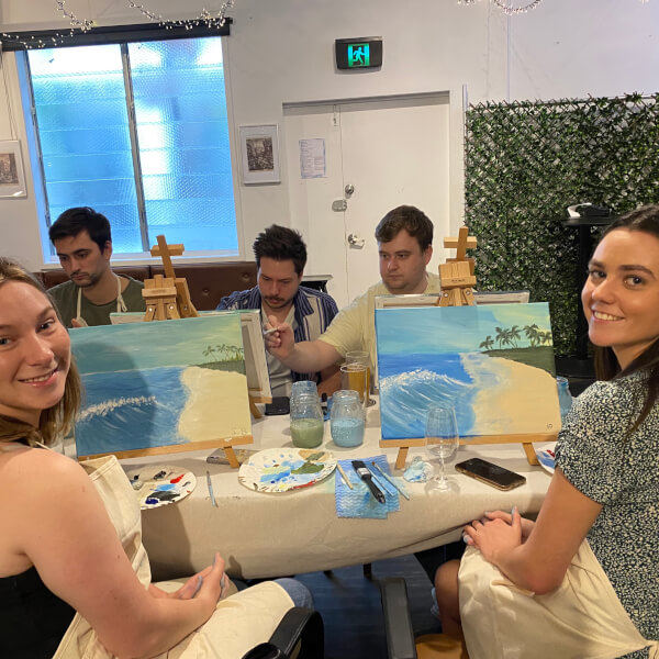 Painting classes, Moorooka