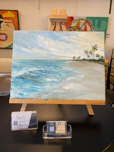 Painting class by Leah Lai