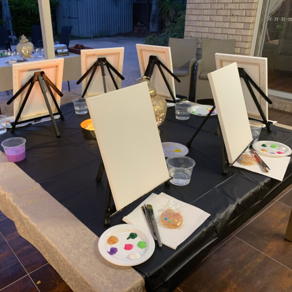 Fluid Art class by Liz Saul