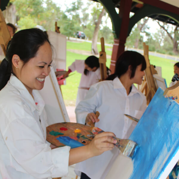 Painting class by Loaded Brush
