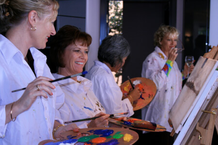 Painting class by Loaded Brush