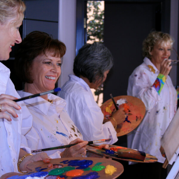Painting class by Loaded Brush