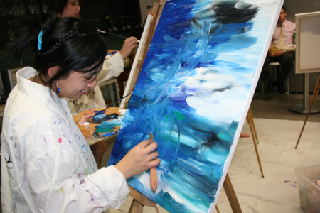 Painting class by Loaded Brush