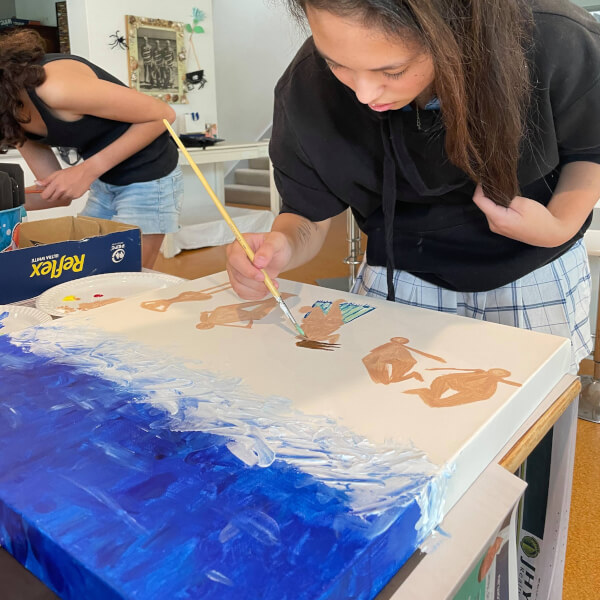 Painting workshops, Claremont