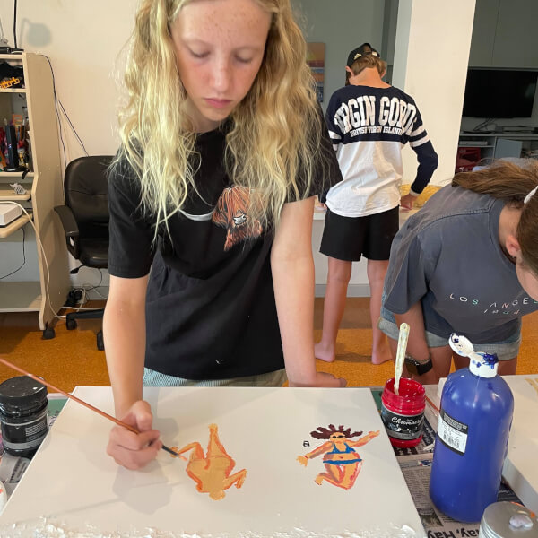 Painting classes, Claremont