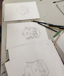 Painting class by Luna & Co