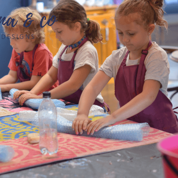 Photo from a Luna & Co Designs workshop