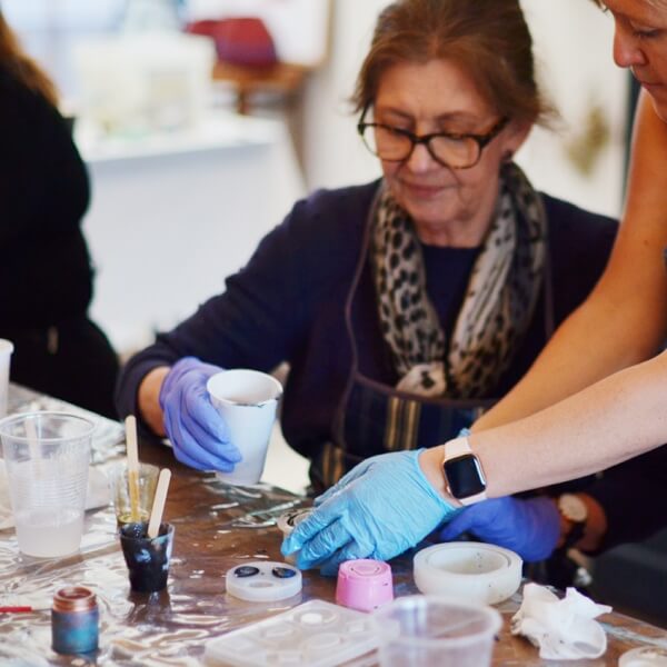 Photo from a Luna & Co Designs workshop