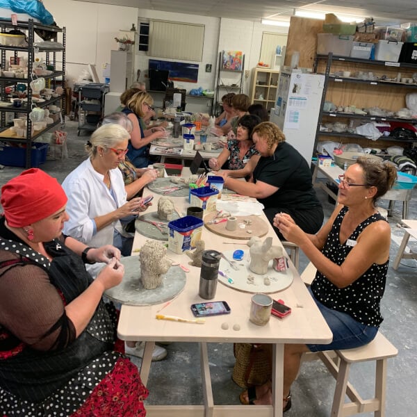 Photo from a Marlize Myburgh workshop