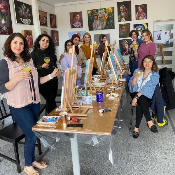 Drawing class by Mentative Art