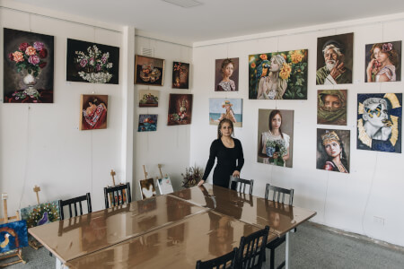 Painting class by Mentative Art