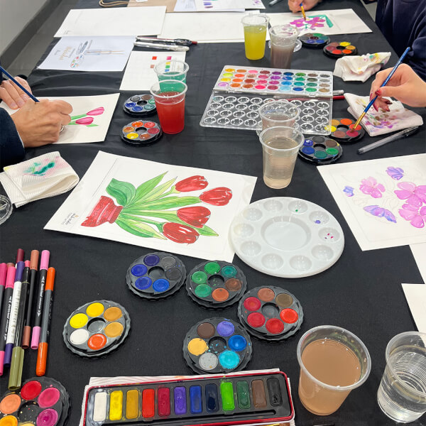 Painting class by mish creates
