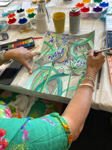 Painting class by Miss Daymond Designs