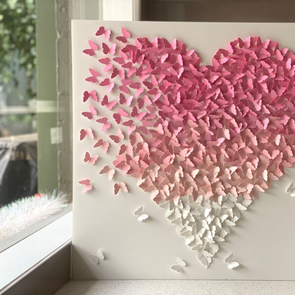 Photo from a MonCraft Paper Art workshop