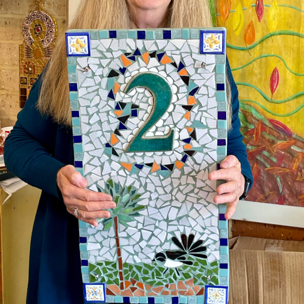 Photo from a Mosaic Journey workshop