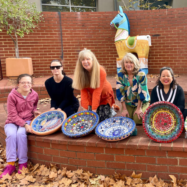 Photo from a Mosaic Journey workshop