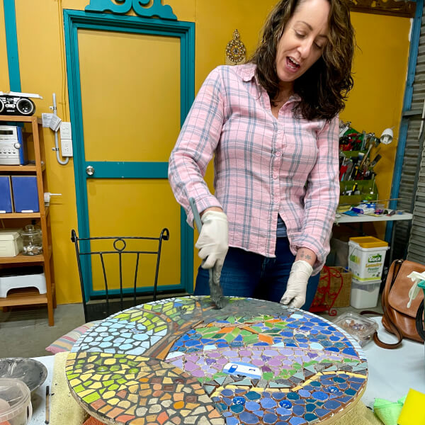 Photo from a Mosaic Journey workshop