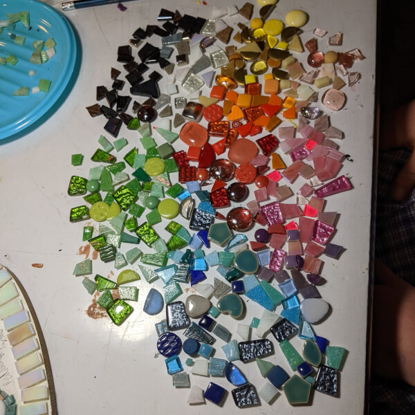 Glassblowing and Mosaic classes, Springwood