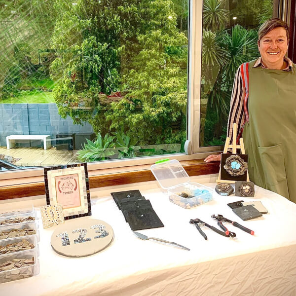 Glassblowing and Mosaic workshops, Springwood