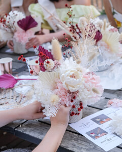 Floristry class by Nikki Zeng