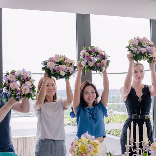 Peony Story Floral Workshop - Centre Piece
