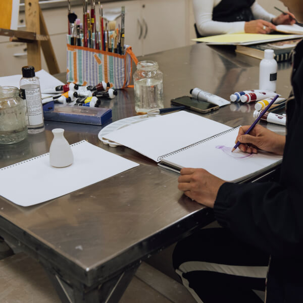 Painting class by North Sydney Community Centre