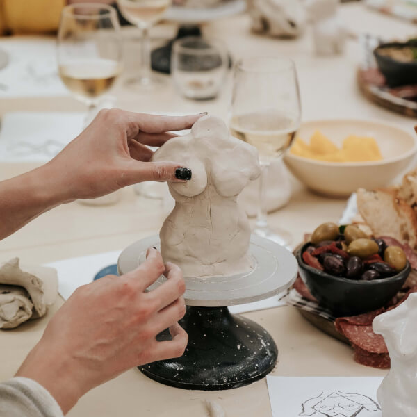 Pottery class by Not Yet Perfect