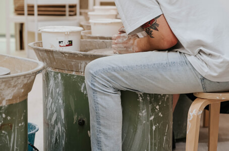 Pottery class by Not Yet Perfect