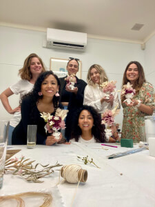 Floristry class by Olala Floral Hire