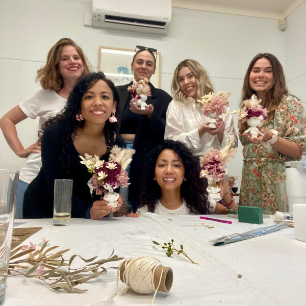 Photo from a Olala Floral Hire workshop