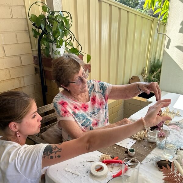 Photo from a Olala Floral Hire workshop