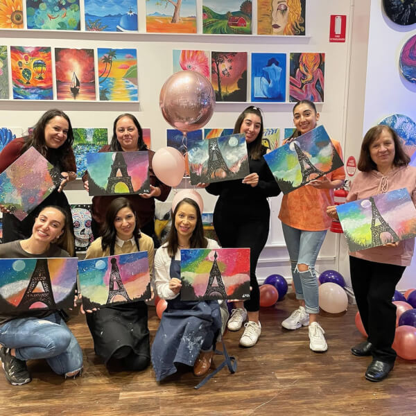 Painting class by Paint With Me