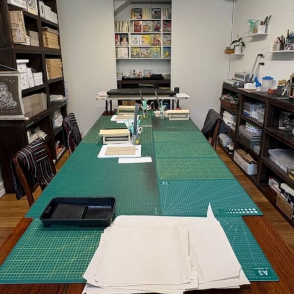 Paper Craft and Ink class by Paperlove Bookarts