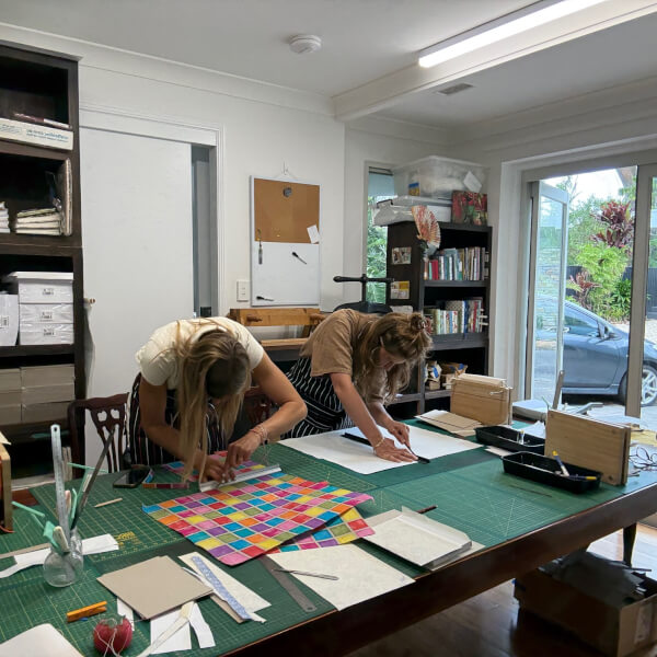 Paper Craft and Ink workshops, Byron Bay