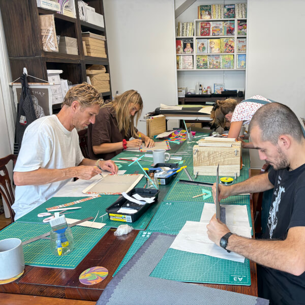 Paper Craft and Ink classes, Byron Bay
