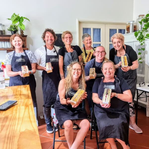 Photo from a Perth Soapworks workshop