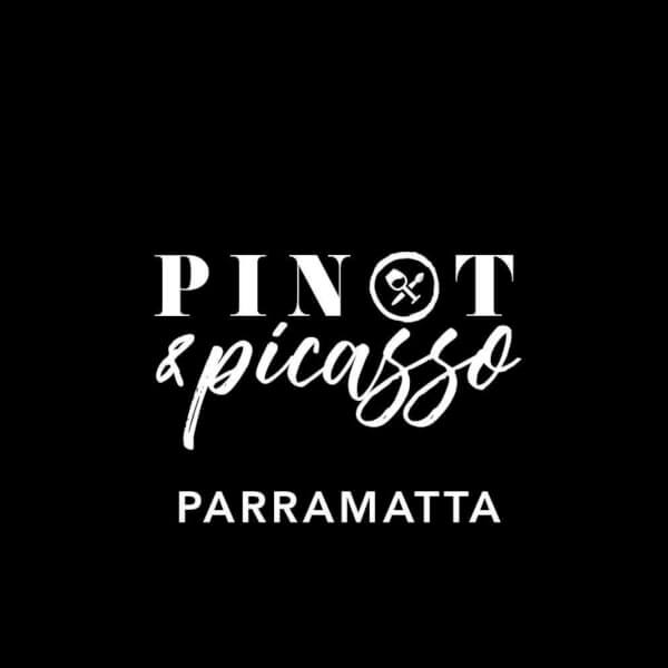 Photo from a Pinot and Picasso Parramatta workshop