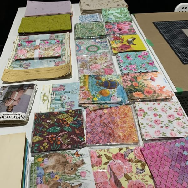 Photo from a Pixie Paper Company workshop