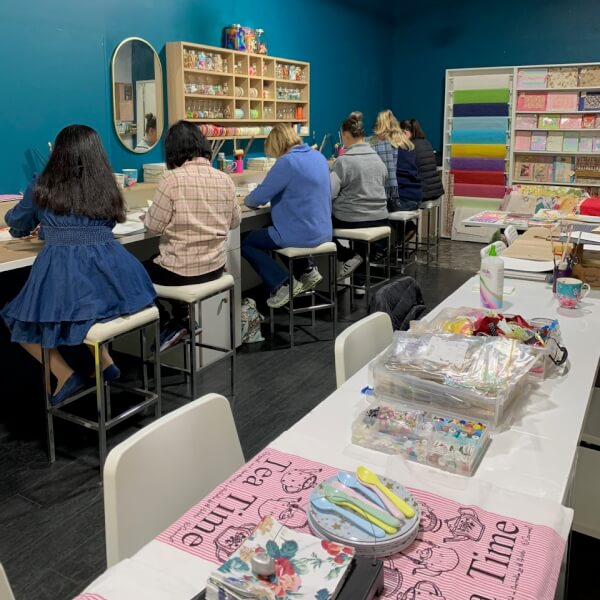 Photo from a Pixie Paper Company workshop