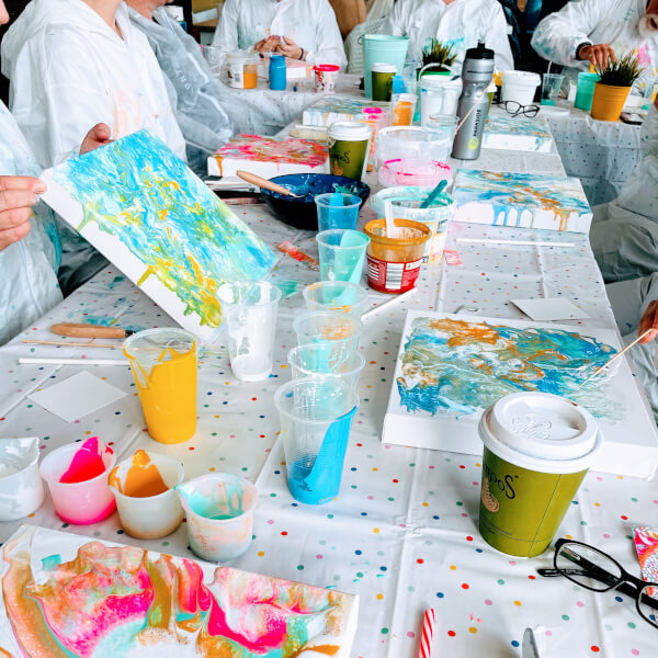 Fluid Art class by PLAYCARNIVAL