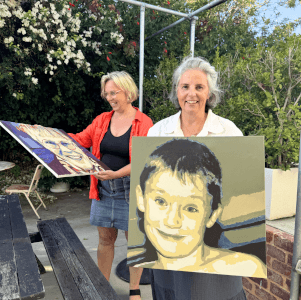 Painting class by Poppin’ Painting