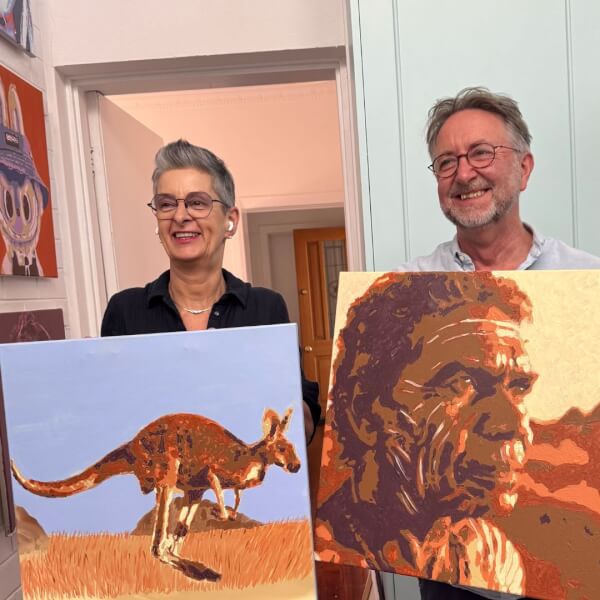 Painting class by Poppin’ Painting