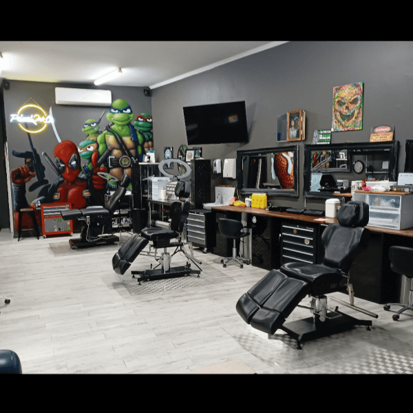 Painting class by Primal Ink Tattoo studio