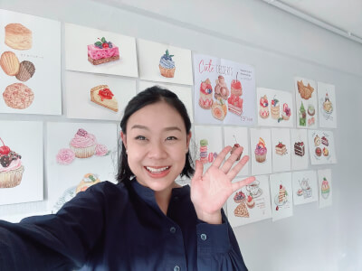 Painting class by Puifai Design and Illustration