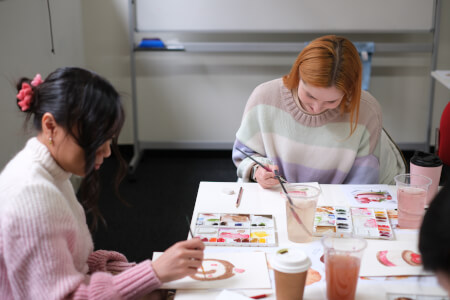 Painting class by Puifai Design and Illustration