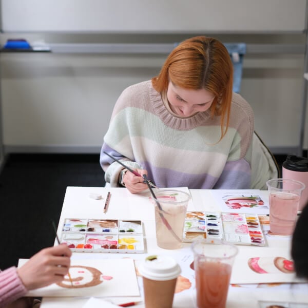 Painting class by Puifai Design and Illustration