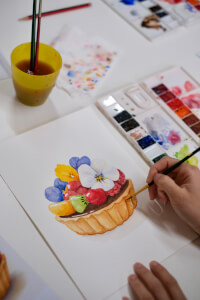 Painting class by Puifai Design and Illustration