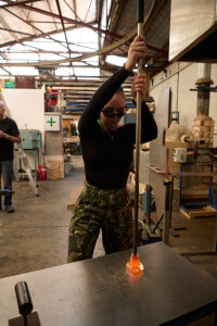 Glassblowing and Mosaic class by r.a.g.e.