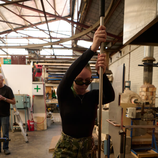 Glassblowing and Mosaic class by r.a.g.e.